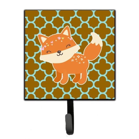 Jensendistributionservices Fox on Quatrafoil Leash or Key Holder MI1714653